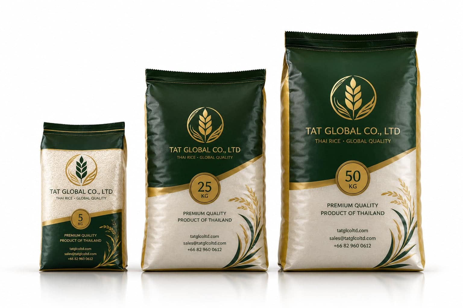 Thai Glutinous Rice — Bulk packaging (5 / 25 / 50 kg)