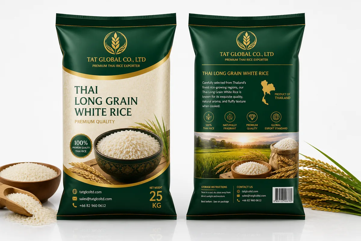 Thai Long Grain Rice — Product grade