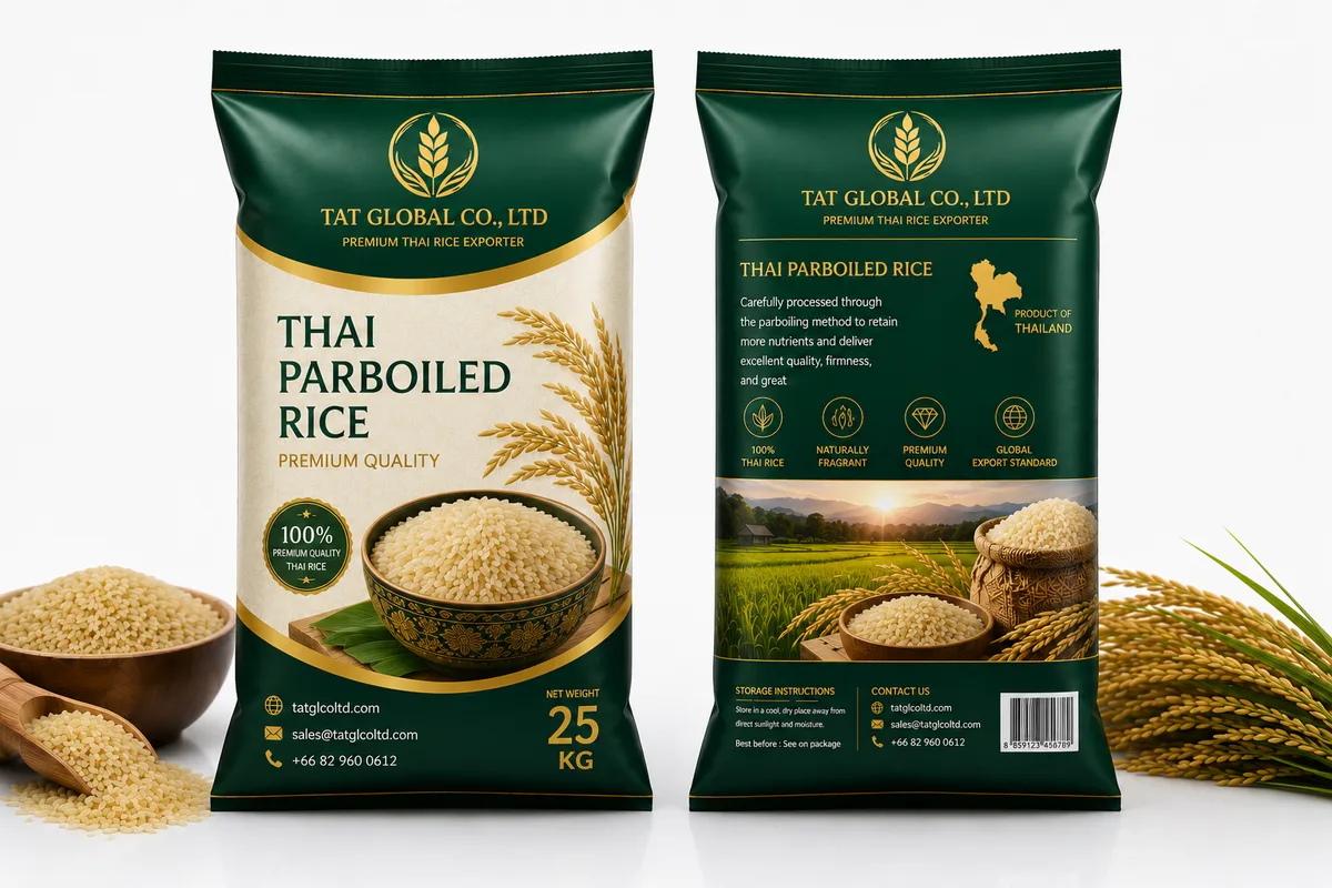Thai Parboiled Rice — Product grade