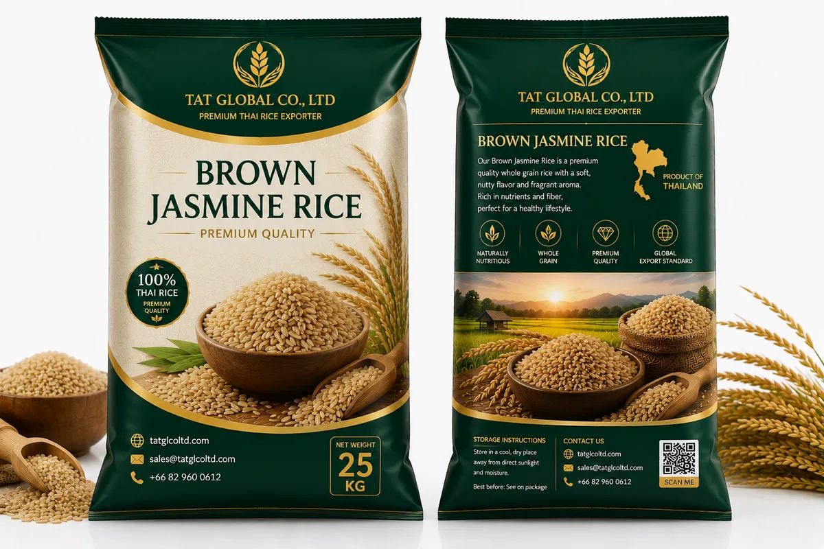 Thai Brown Jasmine Rice — Product grade