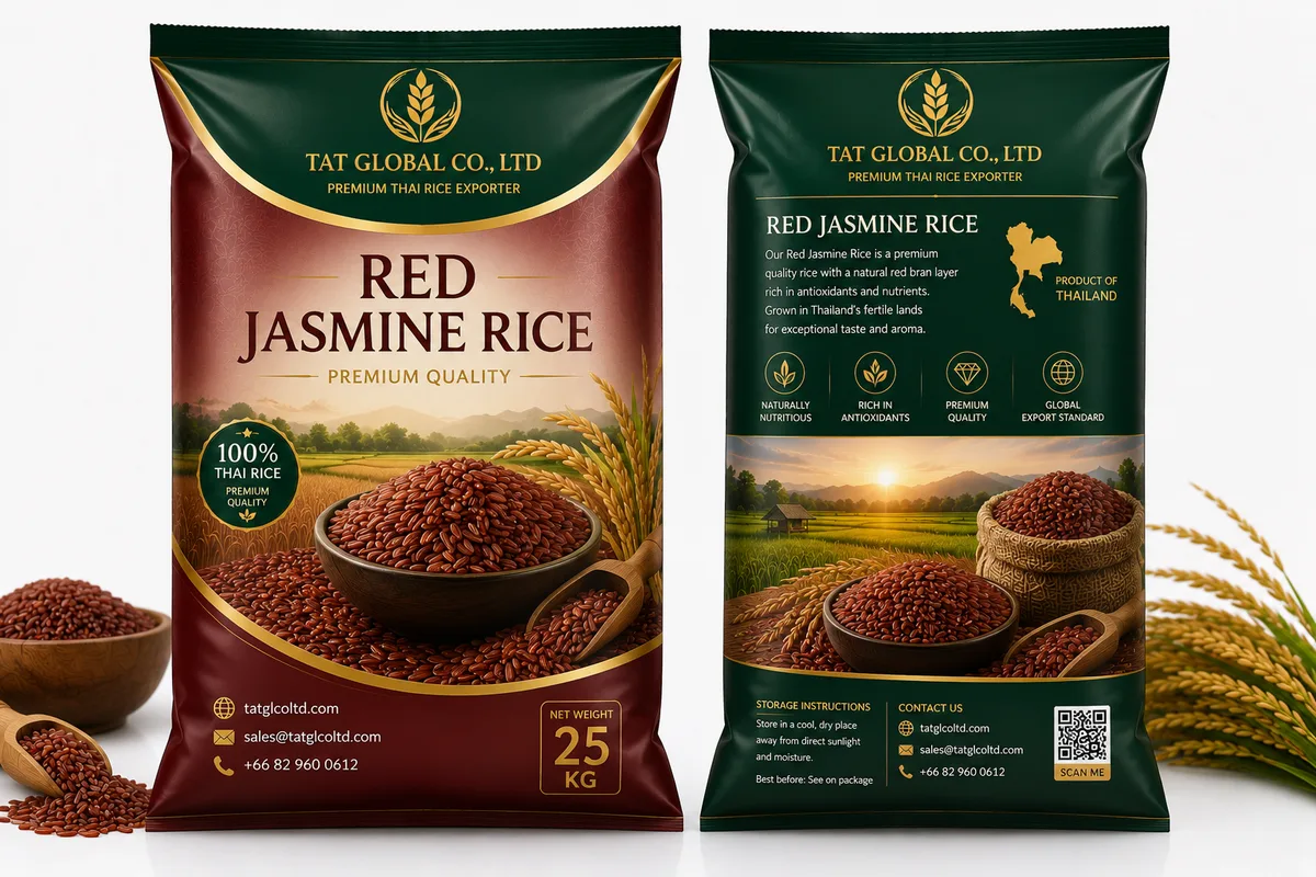Thai Jasmine Red Cargo Rice — Product grade